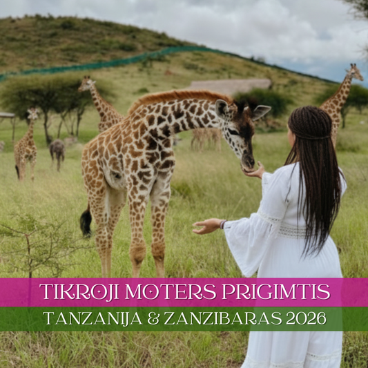 Tanzanija & Zanzibaras 2026 | Tikroji moters prigimtis