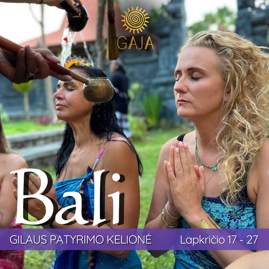 IŠPARDUOTA | BALI Beribiškumas. Gilaus patyrimo kelionė moterims