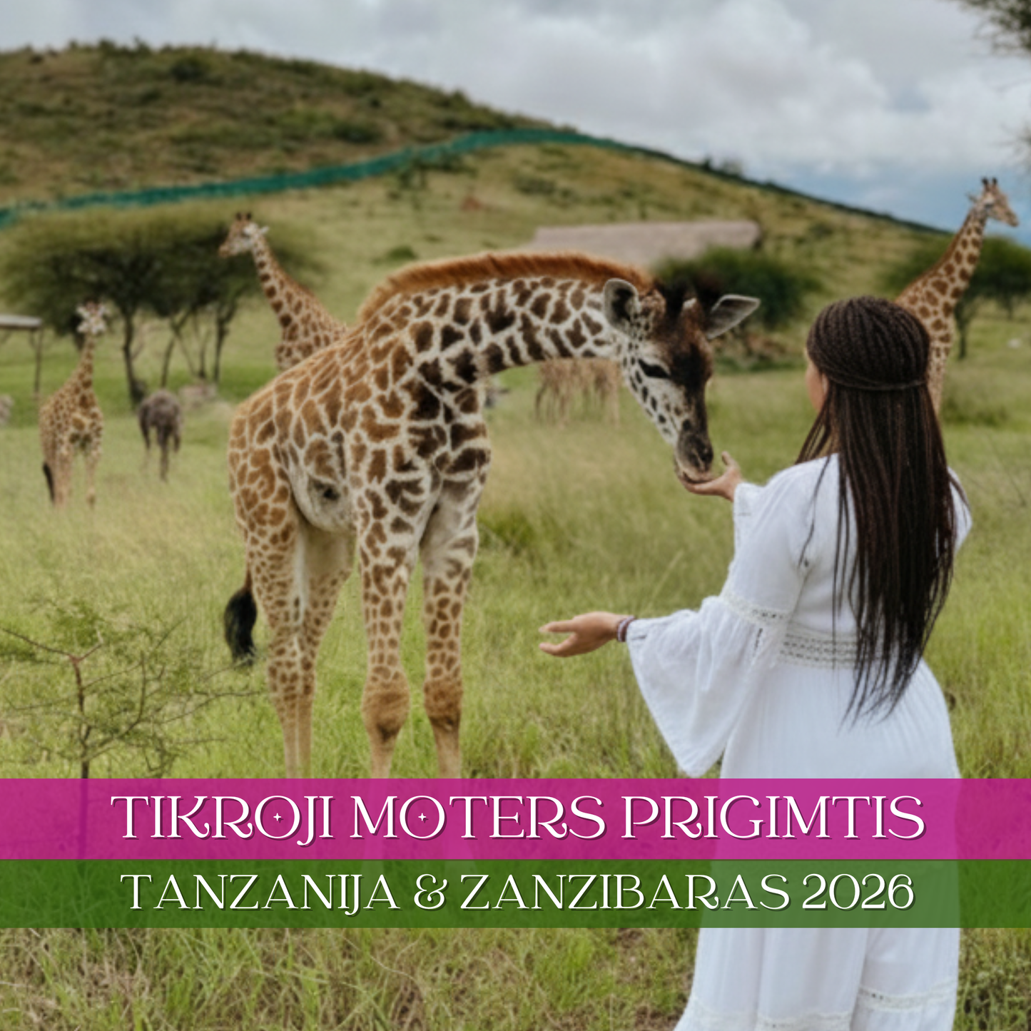 Tanzanija & Zanzibaras 2026 | Tikroji moters prigimtis